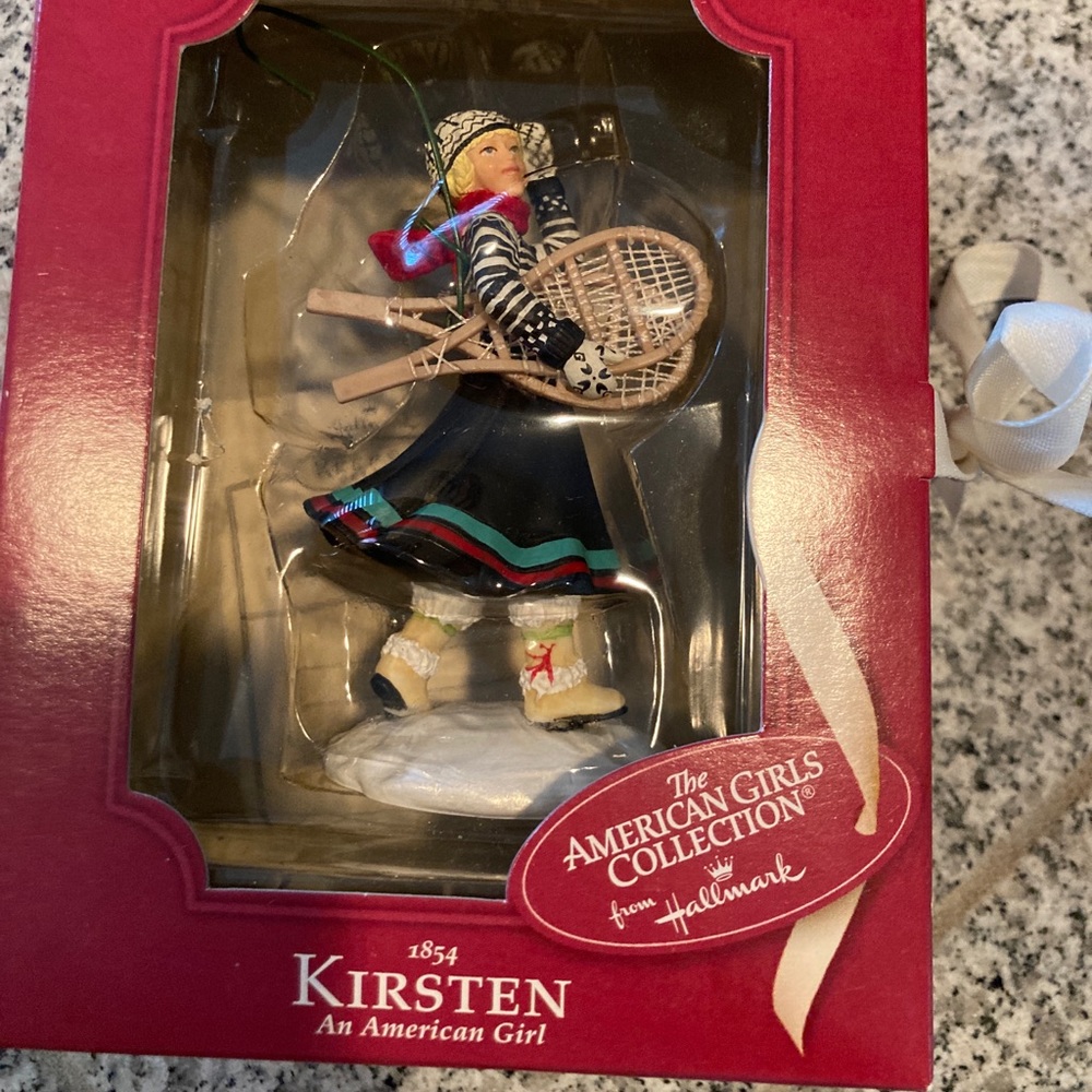 American Girl Doll ornament - Kirsten